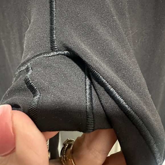 Aerie Real Me High Rise Black Boot Cut Flare Pants Leggings Size M NWOT - Picture 3 of 4